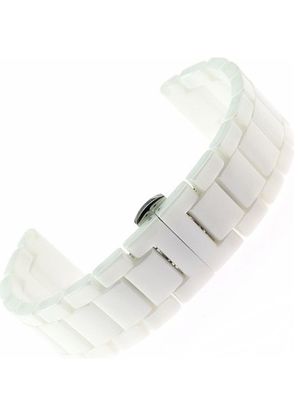 Seramik Watch Band Askı Kelebek Toka Bant | Bantları Izle