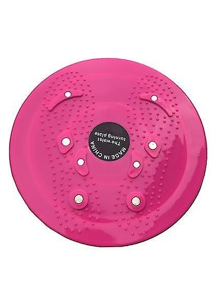 Ayak Izi Bel Bükümlü Disk Mıknatıs Bel Büküm Makinesi (Pembe)(Yurt Dışından)