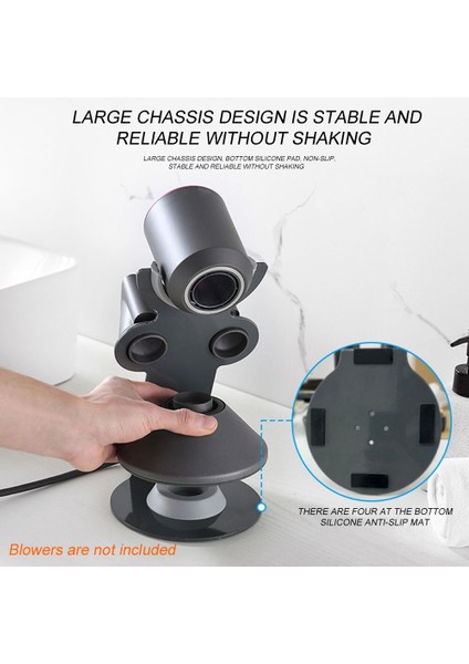 Profesyonel Ev Masaüstü Standı Anti Damla Banyo Organizatör Depolama Braketi Çinko Kaplama Çelik Saç Kurutma Makinesi Tutucu Katı | Banyo Rafları fiyatları