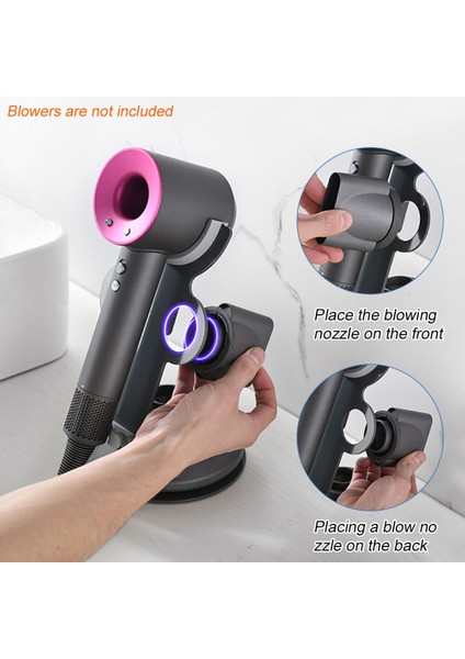 Profesyonel Ev Masaüstü Standı Anti Damla Banyo Organizatör Depolama Braketi Çinko Kaplama Çelik Saç Kurutma Makinesi Tutucu Katı | Banyo Rafları modelleri