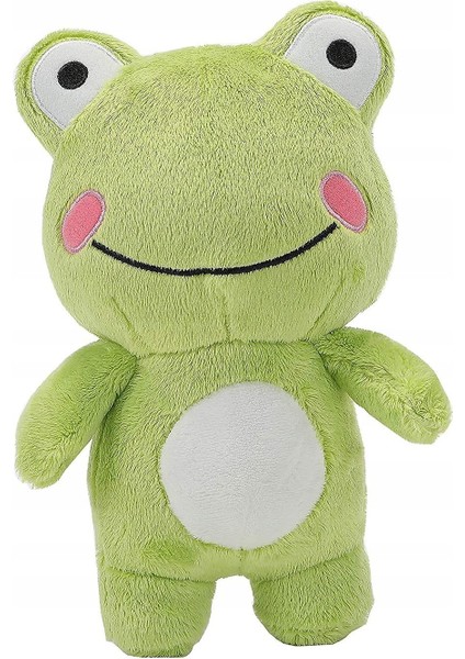 Yumuşak Sevimli Ayakta Peluş Bebek Kurbağa 25 cm(Yurt Dışından)