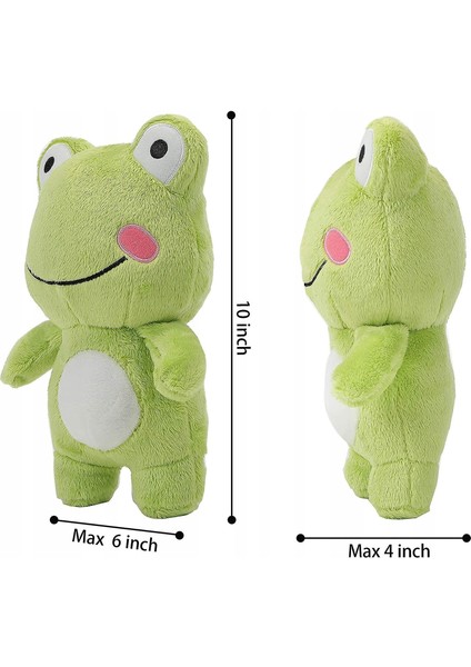 Yumuşak Sevimli Ayakta Peluş Bebek Kurbağa 25 cm(Yurt Dışından) fiyatları