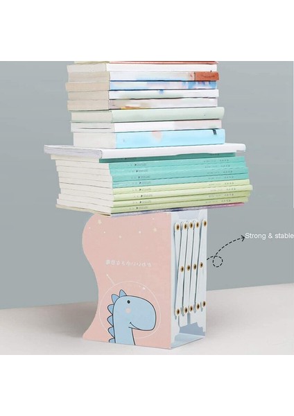 Çocuklar Için Ayarlanabilir Bookends, Katlanır Kitap Uçucu Tutucu Masa Rafları Için Standı, Öğrenci Kitap Tutucu |