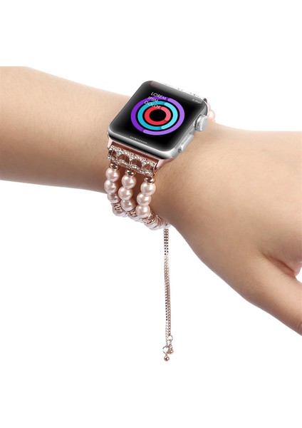 Moda Inci Askı Apple Watch Uyumlu Band Için IWatch Uyumlu Bilezik Watch Uyumluband Apple Watch Uyumlu Band | Izle Bantları(Yurt Dışından) fırsatları