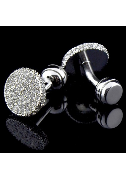 Mücevher Gömlek Moda Kol Düğmesi Erkek Marka Kristal Cuff Link Lüks Düğün Düğmesi Erkek Yüksek Kalite | Kravat Klipleri ve Kol Düğmeleri