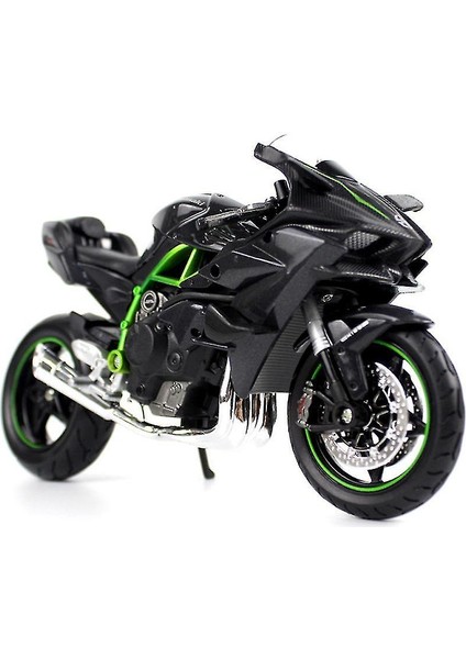 Yemek 1:18 Ninja H2 R Motosiklet Diecast Alaşım Model Oyuncak