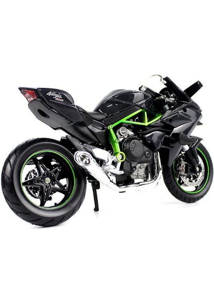 Yemek 1:18 Ninja H2 R Motosiklet Diecast Alaşım Model Oyuncak