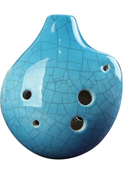 Harmony 6 Delikler Soprano C Seramik Ocarina Dexterous, Öğrenmesi Kolay, Başlangıç ve Için Iyiharika Hediye Crack | Ocarina(Yurt Dışından)