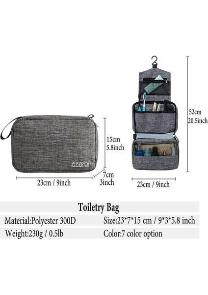 Asılı Seyahat Tuvalet Çanta Erkekler ve Kadınlar Için Makyaj Çantası Kozmetik Şevallik Katlanır Çanta Banyo ve Duş Organizatör Toilettaş | Kozmetik Çanta ve Telefon Kılıfılar(Yurt Dışından) modelleri