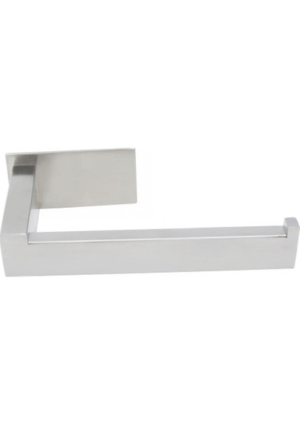 Basit Rulo Kağıt Tutucu Gümüş Fırçalı Paslanmaz Çelik Kendinden Yapışkan Rulo Doku Tutucu Banyo Tuvalet Kağıdı Depolama Raf | Kağıt Tutucular fırsatları