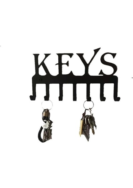 Tuşlar Tutucu Duvara Monte Kanca Raf Metal Askı Ceket Giysi Şapka Organizatör Ön Kapı Mutfak Banyo Dekorasyon