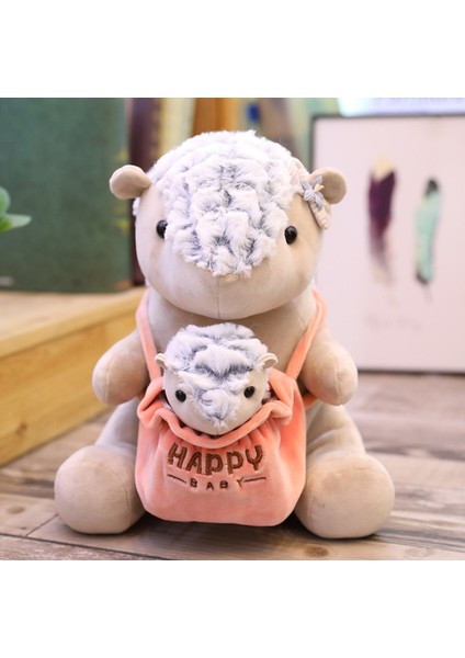 Kaliteli Oturan Anne ve Bebek Peluş Oyuncaklar Dolması Yumuşak Hayvan Bebekler Çocuk Hediye | Doldurulmuş peluş Hayvanlar modelleri
