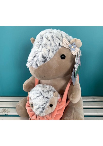 Kaliteli Oturan Anne ve Bebek Peluş Oyuncaklar Dolması Yumuşak Hayvan Bebekler Çocuk Hediye | Doldurulmuş peluş Hayvanlar fırsatları