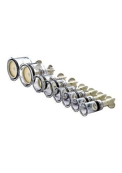 Çukurluk Masaj Sağlığı Çukurluk Masaj Sağlığı Vakum Cupping 8pcs Döner Tıbbi Vakum Çukur Mıknatıs Terapisi El Kılavuzu El