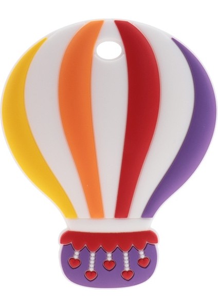 10 Adet Bebek Silikon Dişlikleri Sıcak Hava Balon Bebekler Diş Kolye Emzik Bpa Ücretsiz Ürünler Için Bebek Oyuncakları Hemşire Aksesuarları | Bebek Dişçileri