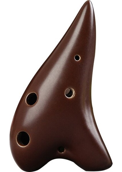 Ocarina 6 Delik Küçük Ocarina Soprano C Ton Acemi Ocarina Turist Hatıra Öğretim Ocarina Seramik Kolye | Ocarina