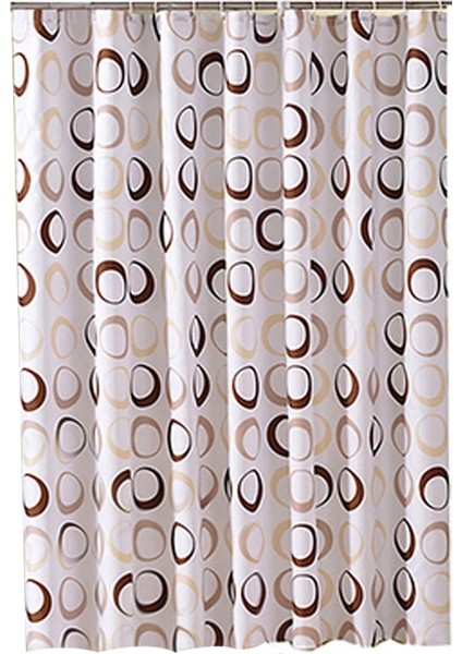 Banyo Perdesi Su Geçirmez Duş Perdeleri Banyo Su Geçirmez Duş Perdesi | Duş Perdesishower Perde Desen (100 * 200CM)