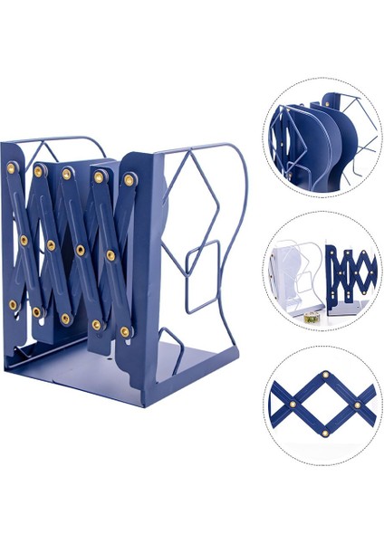 Ayarlanabilir Metal Bookend Office Home Için Ağır Kitap Bitişleri