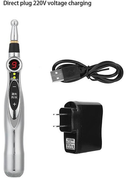 Vücut Masaj Araçları Elektrik Meridyenler Akupunktur Masaj Kalem Vücut Rahatlatıcı Guasha Sağlık Masajı Abd Plug 100-240 V fiyatları