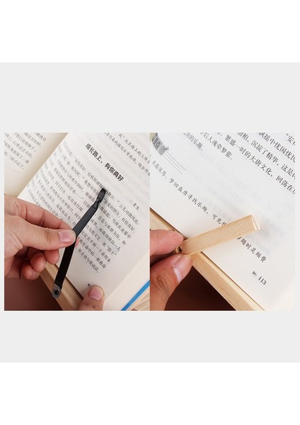 Katlanabilir Ahşap Bookends Standı Yemek Kitabı Tutucu Okuma Raf Ahşap Okuma Kitap Desteği Standı Tutucular Tablet Pc | Bookends
