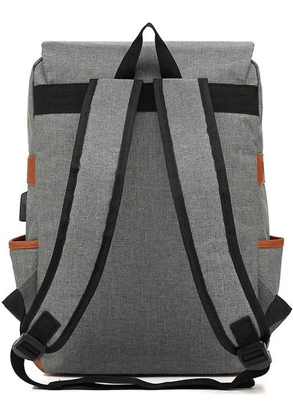 Harry Potter Baykuş Gençler Schoolbag USB Eğlence Sırt Çantası (Gri) modelleri
