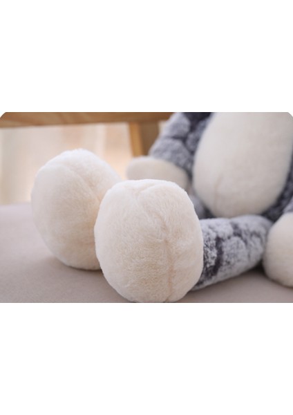 1 Adet 70 cm Peluş Oyuncak Yumuşak Kedi Siyah Gri Kedi Peluş Oyuncaklar Güzel Anime Kedi Bebek Doğum Günü Chrismas Hediye Çocuklar Için Kedi Bebek Bebek Bebek | Doldurulmuş ve peluş Hayvanlar modelleri