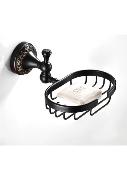 Vintage Stil Pirinç Duvara Monte Banyo Duş Sabunluk Tutucu Sabun Sepeti Antika Siyah Pirinç Sabun Raf Tepsi Için Ev Yarasa | Taşınabilir Sabun Yemekleri