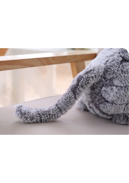 1 Adet 50 cm Peluş Oyuncak Yumuşak Kedi Siyah Gri Kedi Peluş Oyuncaklar Güzel Anime Kedi Bebek Doğum Günü Chrismas Hediye Çocuklar Için Kedi Bebek Bebek Bebek | Doldurulmuş ve peluş Hayvanlar fırsatları