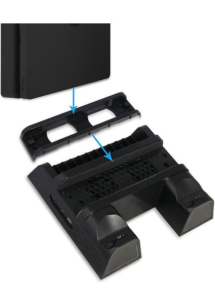Ps4 Standı Playstation 4 / Ps4 İçin Soğutma Fanı Istasyonu / Ps4 Pro Ps4 Pro Dikey Standı (Yurt Dışından)