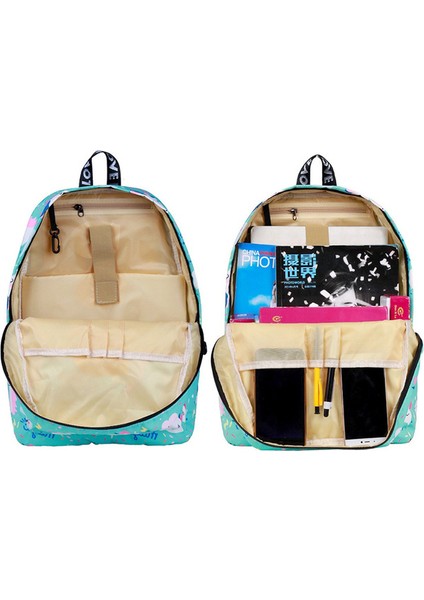 Sevimli Hafif Unicorn Sırt Çantaları Genç Kız Okul Çantaları Çocuk Bookbags modelleri