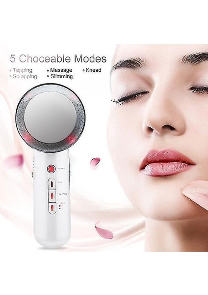 3-In-1 Ems Mikro Akım Ultrasonik Vücut Zayıflama Kızılötesi