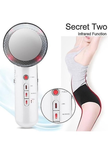 3-In-1 Ems Mikro Akım Ultrasonik Vücut Zayıflama Kızılötesi