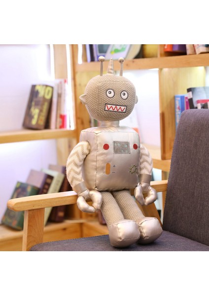 40 cm Sevimli Robot Peluş Oyuncaklar Dolması Karikatür Spaceman Bebekler Yumuşak Bebek Yastık Çocuk Oyun Arkadaşı Kızlar Doğum Günü Hediyeleri | Doldurulmuş peluş Hayvanlar fiyatları