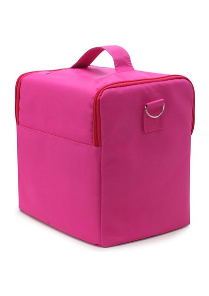 Kadın Moda Makyaj Organizatör Kutusu Büyük Kapasiteli Seyahat Profesyonel Taşınabilir Kozmetik Çantası Bayanlar Bavul Katmanları Saklama Kutusu | Saklama Kutuları ve bidon(Yurt Dışından)