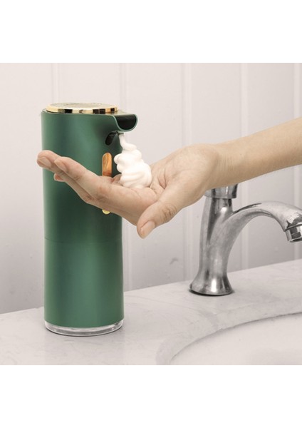 Otomatik Köpük Sabun Dağıtıcı Temassız Kızılötesi Sensör Dağıtıcı Pompası Hiçbir Dokunmatik Sensör Akıllı Sprey Dezenfekte Makinesi | Sıvı Sabunlukları (Yeşil) fiyatları