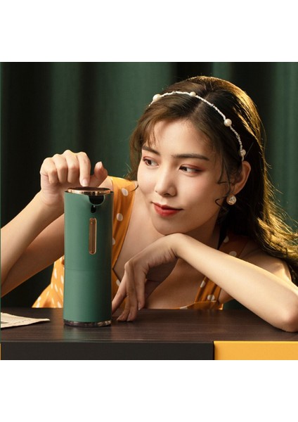 Otomatik Köpük Sabun Dağıtıcı Temassız Kızılötesi Sensör Dağıtıcı Pompası Hiçbir Dokunmatik Sensör Akıllı Sprey Dezenfekte Makinesi | Sıvı Sabunlukları (Yeşil) fırsatları