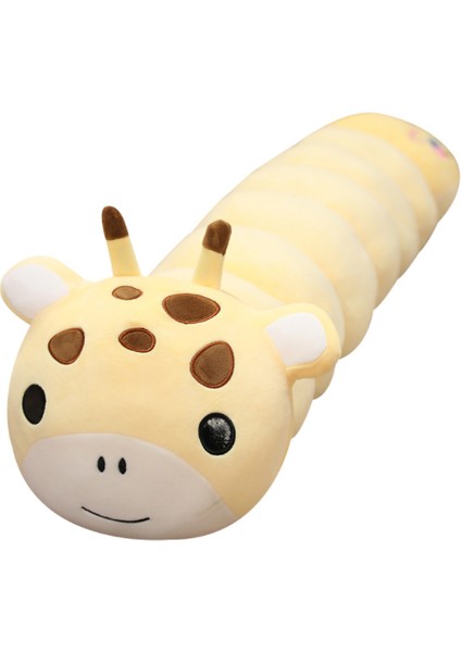 70 cm Renkli Caterpillar Peluş Oyuncak Hayvan Dönüşümü Bebek Karikatür Dolması Kanepe Yastık Yastık Bebek Yasa Hediyeler | Doldurulmuş peluş Hayvanlar (Zürafa)