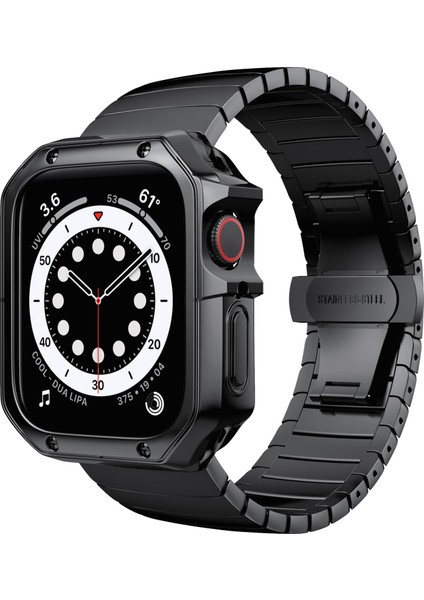 Yüksek Kaliteli Paslanmaz Çelik Kayış Saat Kayışı Için Fit Büyük Arama Izle Erkek Watch Band | Izle Bantları modelleri