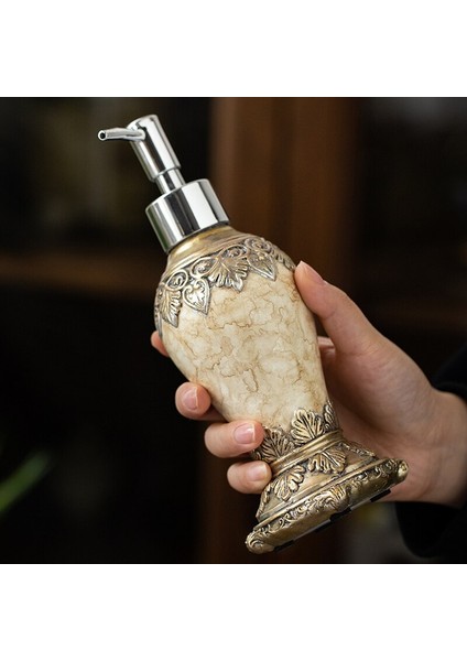 300 ml Duş Jel Basın Şişesi Retro Banyo El Sanitizer Şişesi Şampuan Duş Losyonu Için Sabunlukları Banyo Malzemeleri | Taşınabilir Sabunluk(Yurt Dışından) modelleri