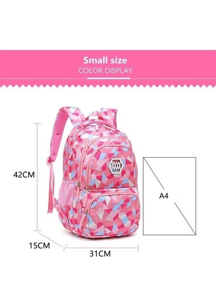 Gençler Için Yeni Moda Çocuk Okul Çantaları Erkek Kız Büyük Kapasiteli Okul Sırt Çantası Su Geçirmez Satchel Çocuklar Kitap Çantası Pembe(Yurt Dışından) modelleri