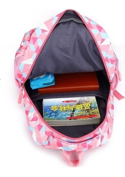 Gençler Için Yeni Moda Çocuk Okul Çantaları Erkek Kız Büyük Kapasiteli Okul Sırt Çantası Su Geçirmez Satchel Çocuklar Kitap Çantası Pembe(Yurt Dışından) fırsatları