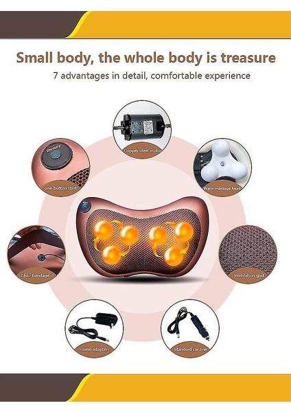 Sırt Masajı ile Isı, Elektrikli Arka Masaj Yastık Sırt Için, Erkekler ve Kadınlar Için Masaj Yastık Hediyeler modelleri