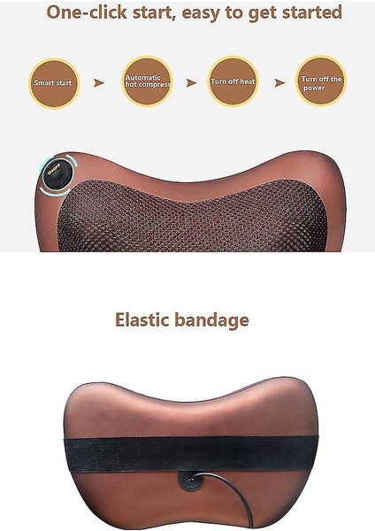 Sırt Masajı ile Isı, Elektrikli Arka Masaj Yastık Sırt Için, Erkekler ve Kadınlar Için Masaj Yastık Hediyeler fırsatları
