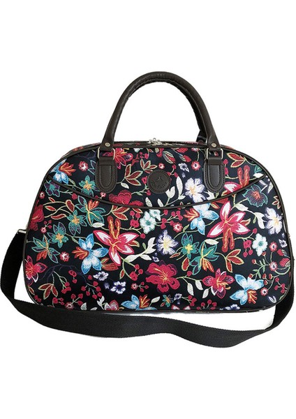 Deri Kadın Seyahat Çantaları Çanta Yeni Moda Taşınabilir El Fitness Çiçek Duffel Çanta Su Geçirmez Hafta Sonu Çanta Lady XA790WB fiyatları