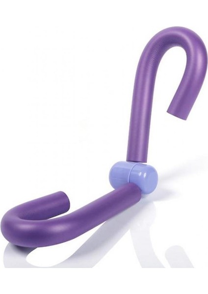 Taşınabilir Ev Fitness Ekipmanları S-Tipi Sobapipe Cihazı, Yoga Bacak Kelepçe, Spor Bacak Cihazı (Mor)
