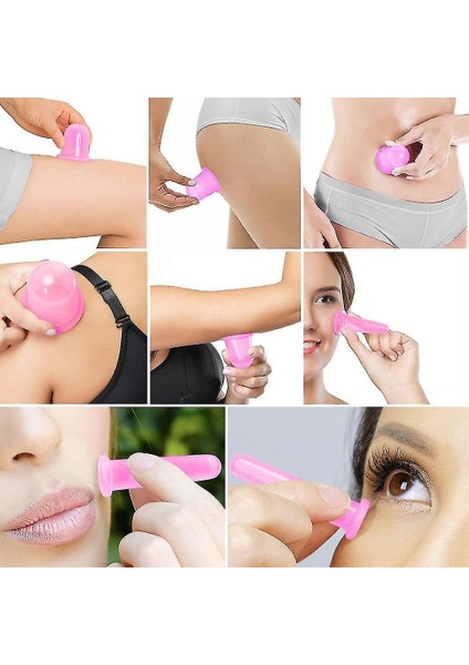 6 Adet Yüz Çukurluğu Terapi Seti - Şeffaf (Yurt Dışından) fırsatları