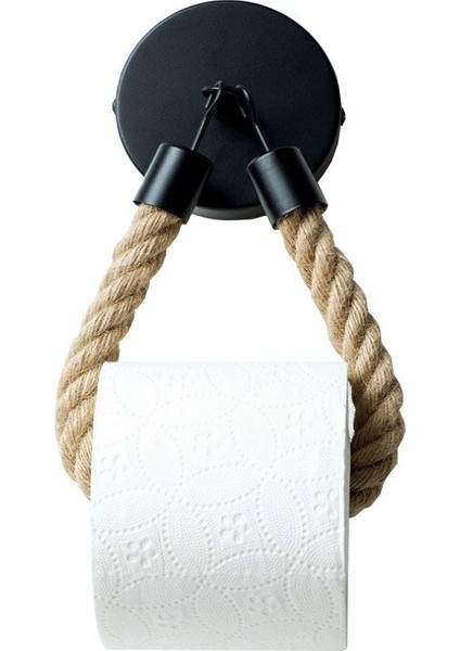 Banyo Mutfak Rulo Peçete Sahipleri Havlu Dağıtıcı Aksesuar Asılı Halat Ahşap Tuvalet Kağıdı Tutucu Banyo Dekorasyon Için | Kağıt Tutucular