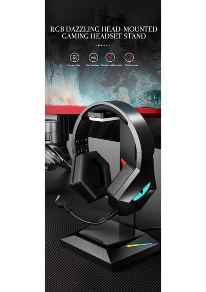 1 Adet Kulaklık Standı Kulak Kulaklık Masa Braketi Kulaklık Tutucu Ekran Raf USB Destek Gamer Oyun Pc Aksesuarları | Kulaklık Aksesuarları modelleri