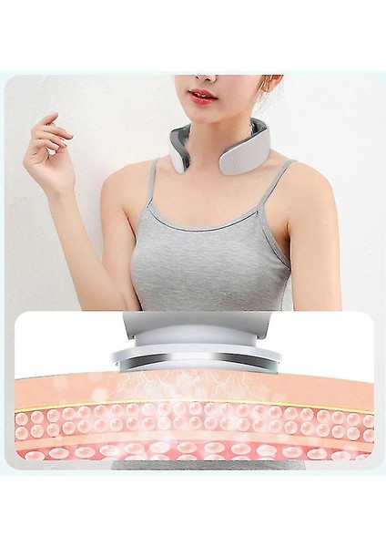 Boyun Masajı, Akıllı Taşınabilir Akülü Boyun Masajı ile Isı (Beyaz) fiyatları