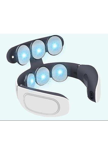 Boyun Masajı, Akıllı Taşınabilir Akülü Boyun Masajı ile Isı (Beyaz) modelleri